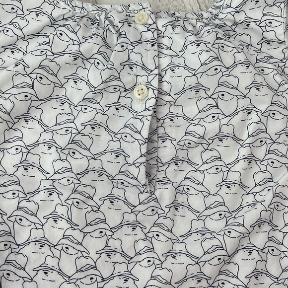 ☀️PADDINGTON BEARS blouse 6-12 months - Picture 4 of 4